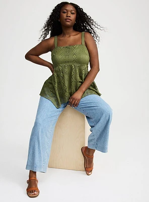 Hanky Hem Babydoll Tank