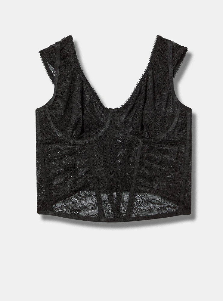 Lace Underwire Bustier