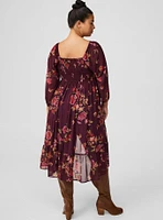 Chiffon Smocked Tunic
