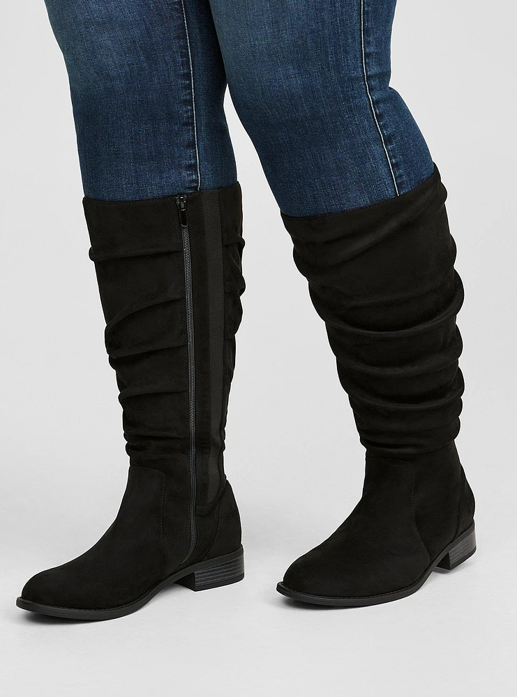 Slouch Flat Knee Boot (WW)