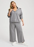 V-Neck Pullover Sweatshirt