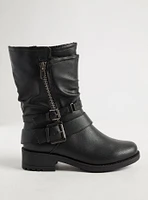 Moto Bootie With Zip (WW)