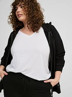 Full-Length Fleece Jogger Legging