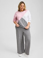 Super Soft Fleece Crew Neck Drop Shoulder Sweatshirt