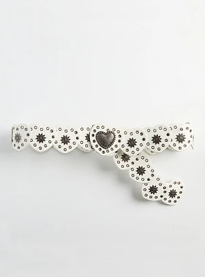 Heart Buckle Belt
