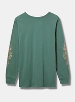 Butterfly Flowers Classic Fit Tee