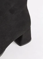 Ankle Block Heel Bootie (WW