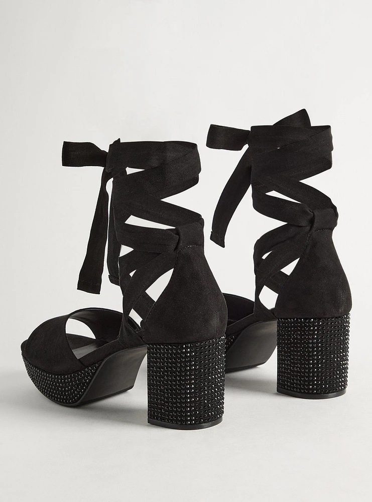 Embellished Platform Heel (WW