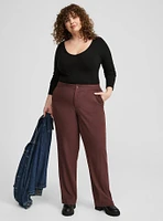 Ribbed V-Neck Top