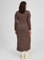 Column Tea Length Dress