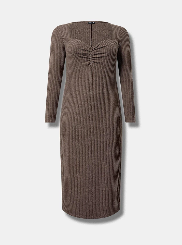 Column Tea Length Dress
