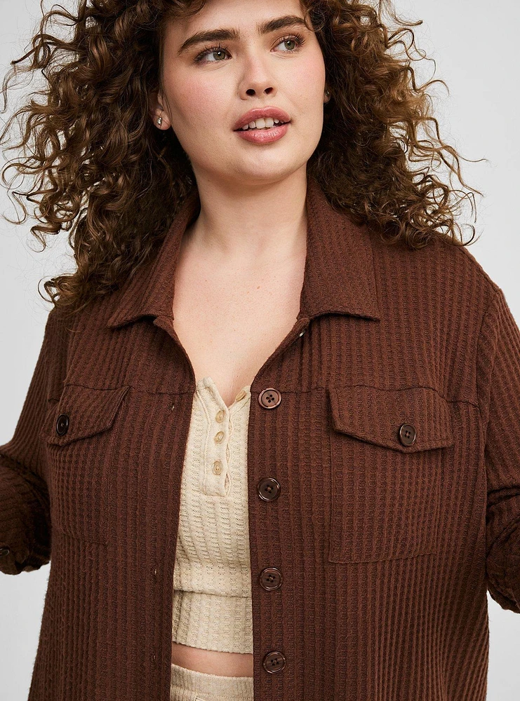 Super Soft Plush Oversized Shirt