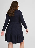 Tiered Skater Mini Dress