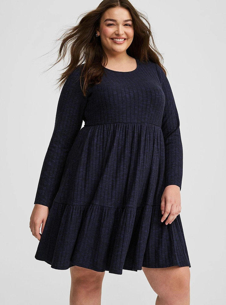 Tiered Skater Mini Dress