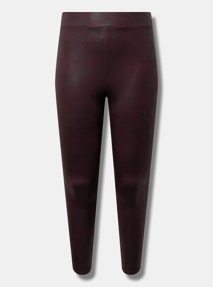 Full-Length Foil Print Legging