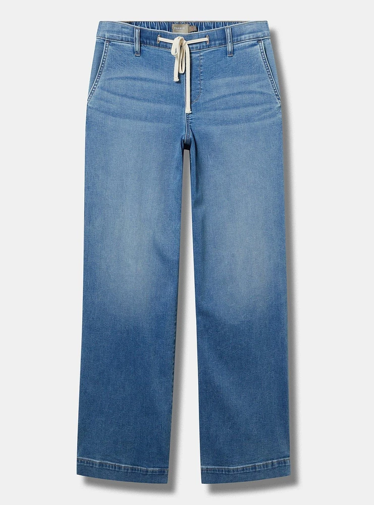 Weekend Mid-Rise Wide Leg Jean