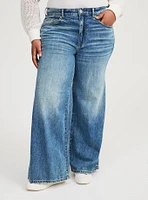 Baggy High-Rise Wide Leg Jean