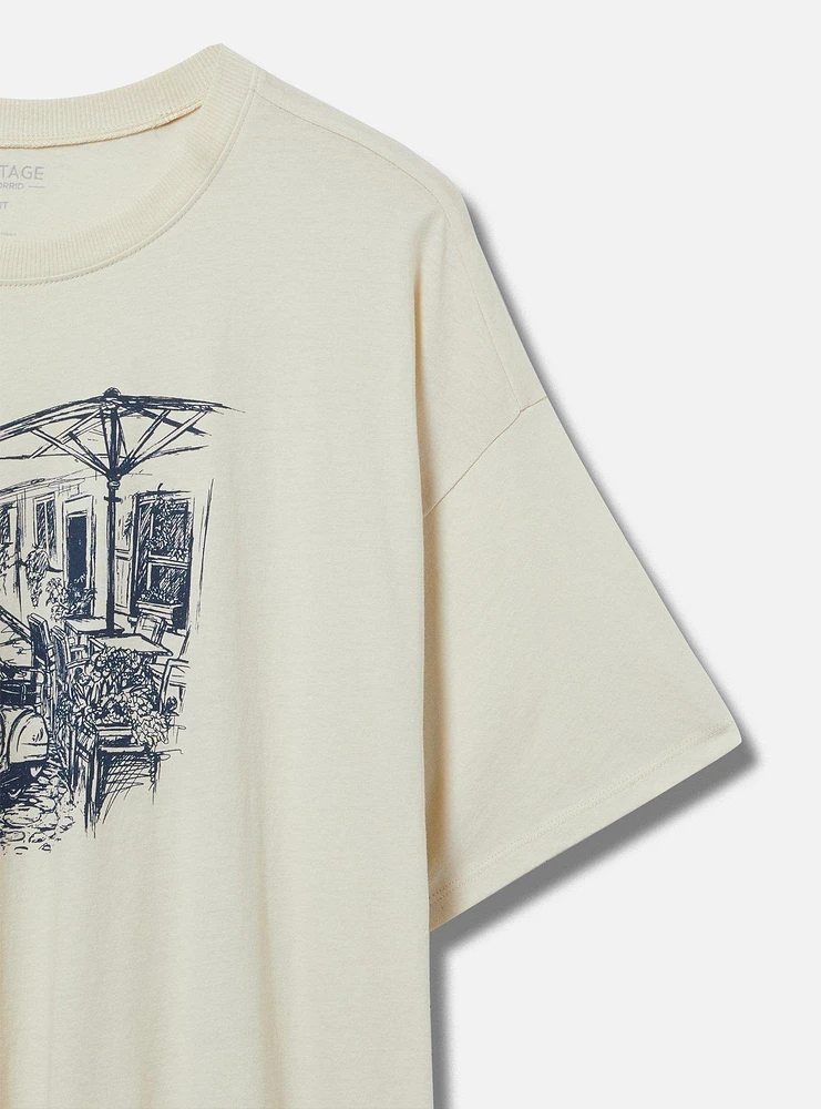 Bella Oversized Fit Cotton Tee