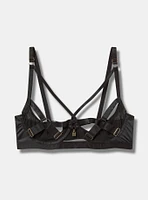 Open Cup O-Ring Underwire Bra