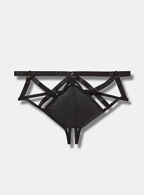 Open Gusset O-Ring Panty