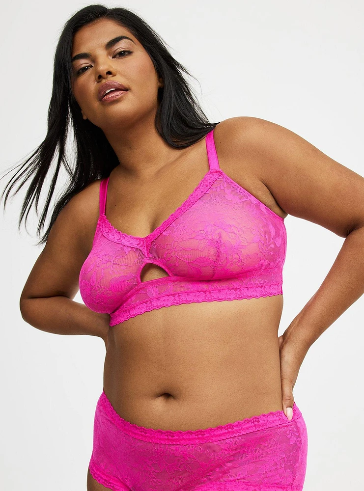 Unlined Lace Bralette