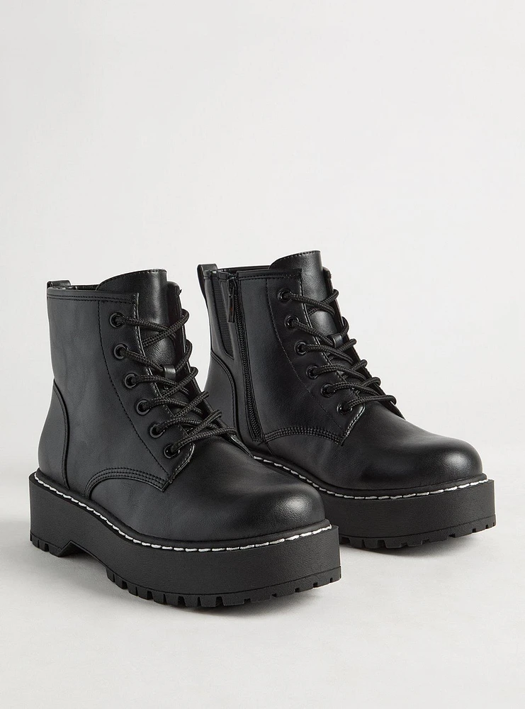 Lace-Up Combat Boot (WW)