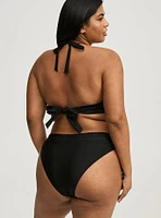 Wireless Halter Swim Top