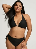 Wireless Halter Swim Top