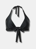Wireless Halter Swim Top