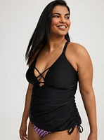 Wire-Free XO Cinch Side Tankini