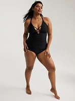 Wire-Free XO Cinch Side Tankini