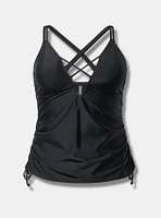 Wire-Free XO Cinch Side Tankini