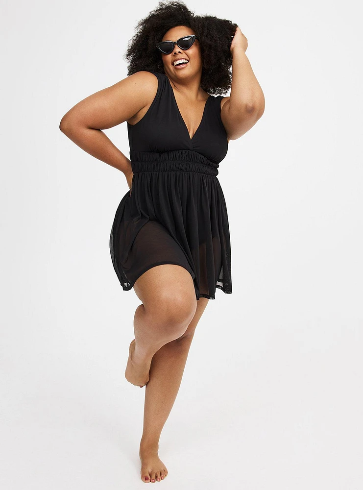 Mesh Swim Dress