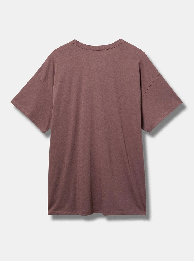 Horseshoe Oversize Crew Cotton Tee