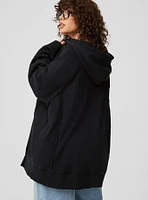 Oversized V-Neck Hoodie