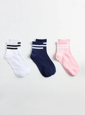 3-Pack Varsity Crew Socks