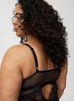 Floral Lace Fit And Flare Babydoll