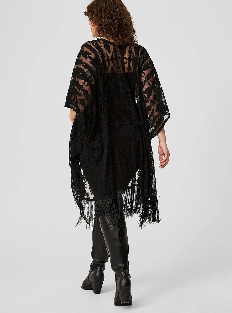 Fringe Ruana