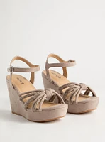 Braided Strappy Wedge (WW