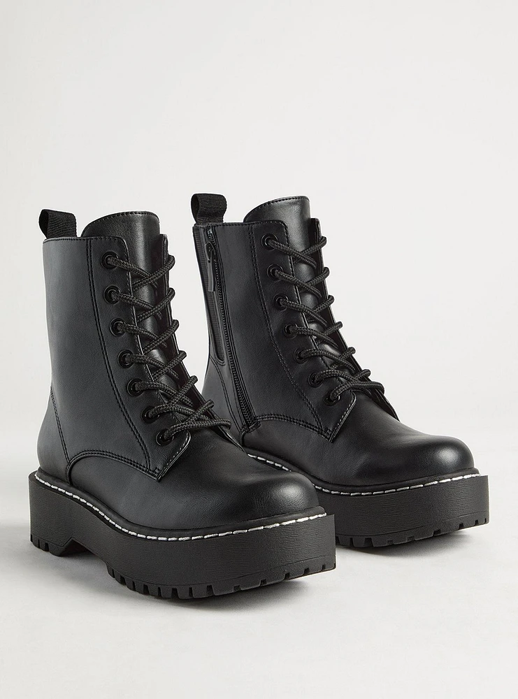 Platform Combat Boot (M)
