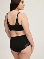 Seamless Rib Mid-Rise Brief Panty