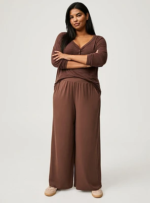 Wide Leg Active Pant