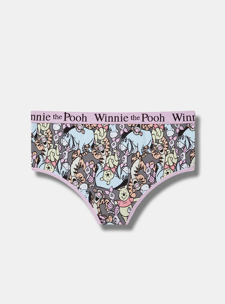 Winnie the Pooh Mid-Rise Cotton Cheeky Panty