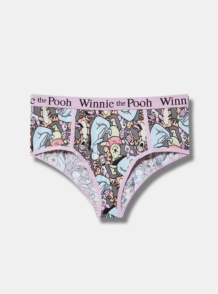 Winnie the Pooh Mid-Rise Cotton Cheeky Panty