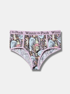 Winnie the Pooh Mid-Rise Cotton Cheeky Panty