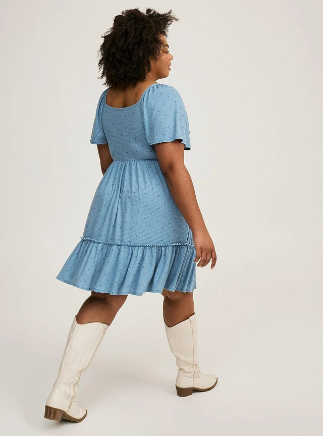 princess polly baby blue dress Torrid Denim Dress main image 0