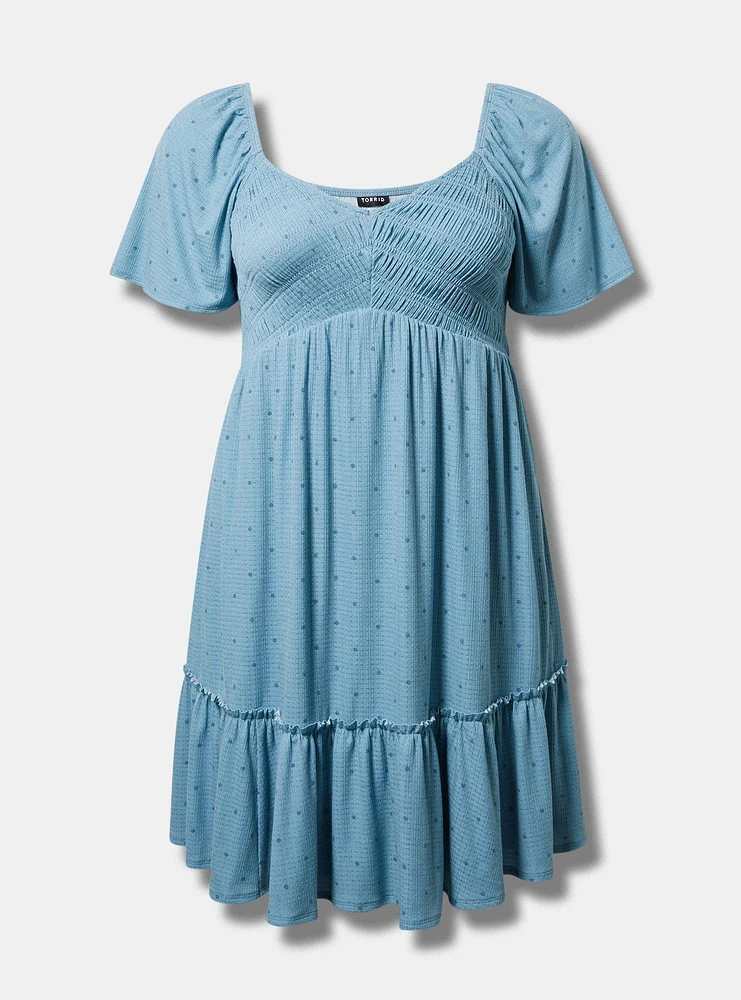 V-Waist Mini Dress