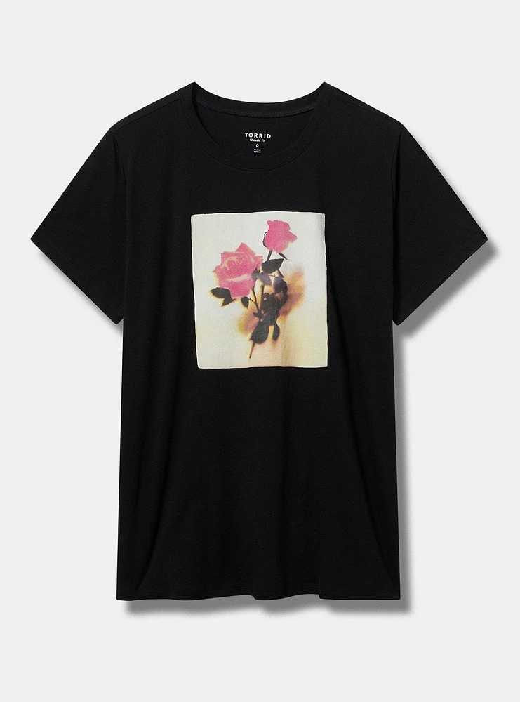 Blurred Roses Classic Tee