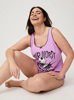 Nightmare Before Christmas Lace Trim Sleep Tank