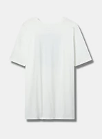 Whitney Houston Oversized Fit Cotton Crew Tee